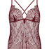 Delphine Lace Cami, Red