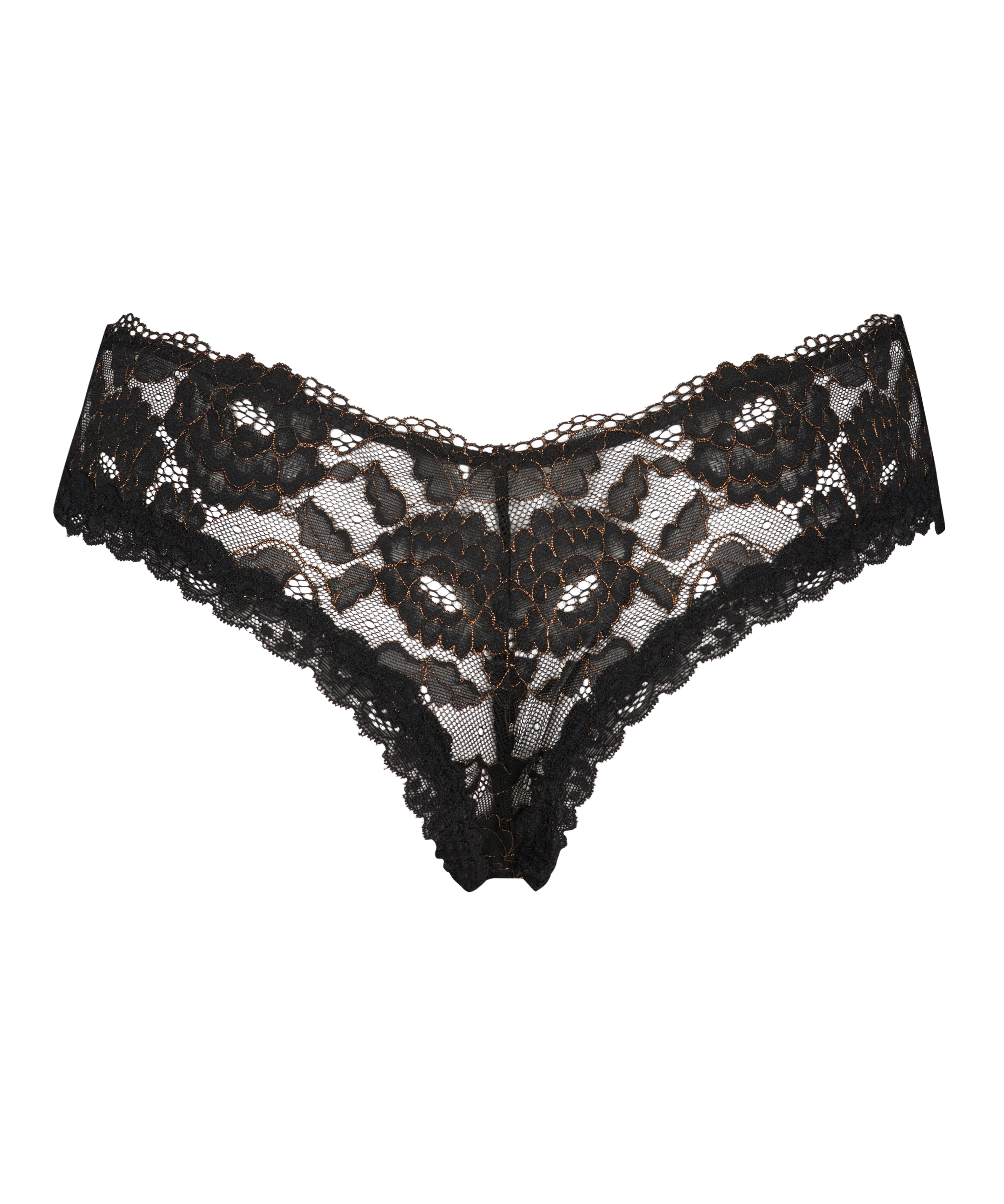 Kamari V-Shaped Brazilian, Black, main