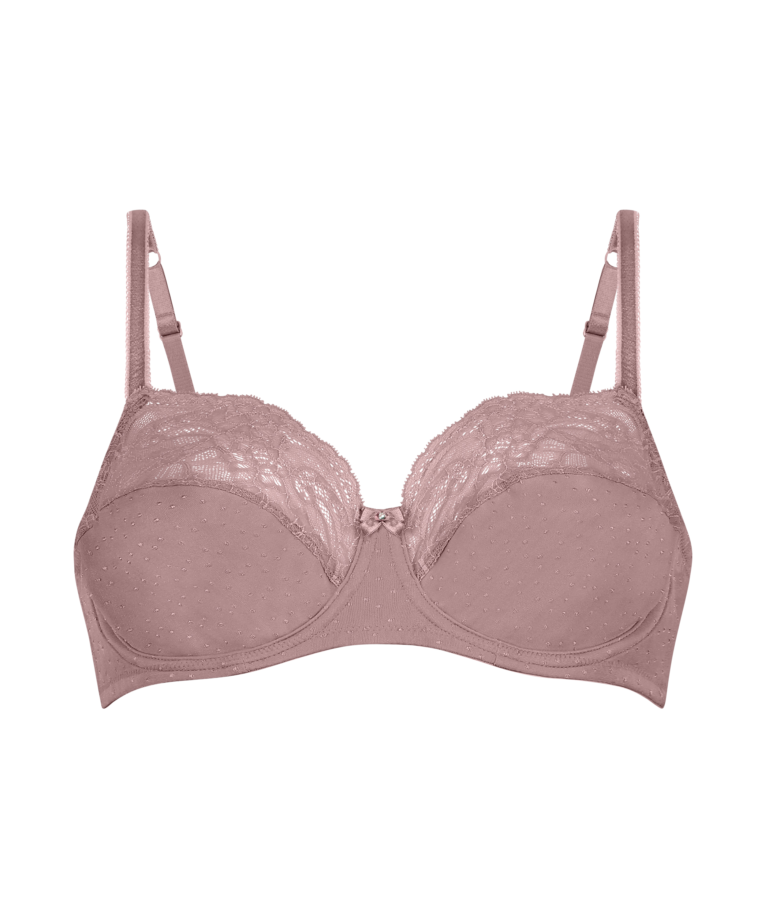 Sophie Non-Padded Underwired Bra, Pink, main