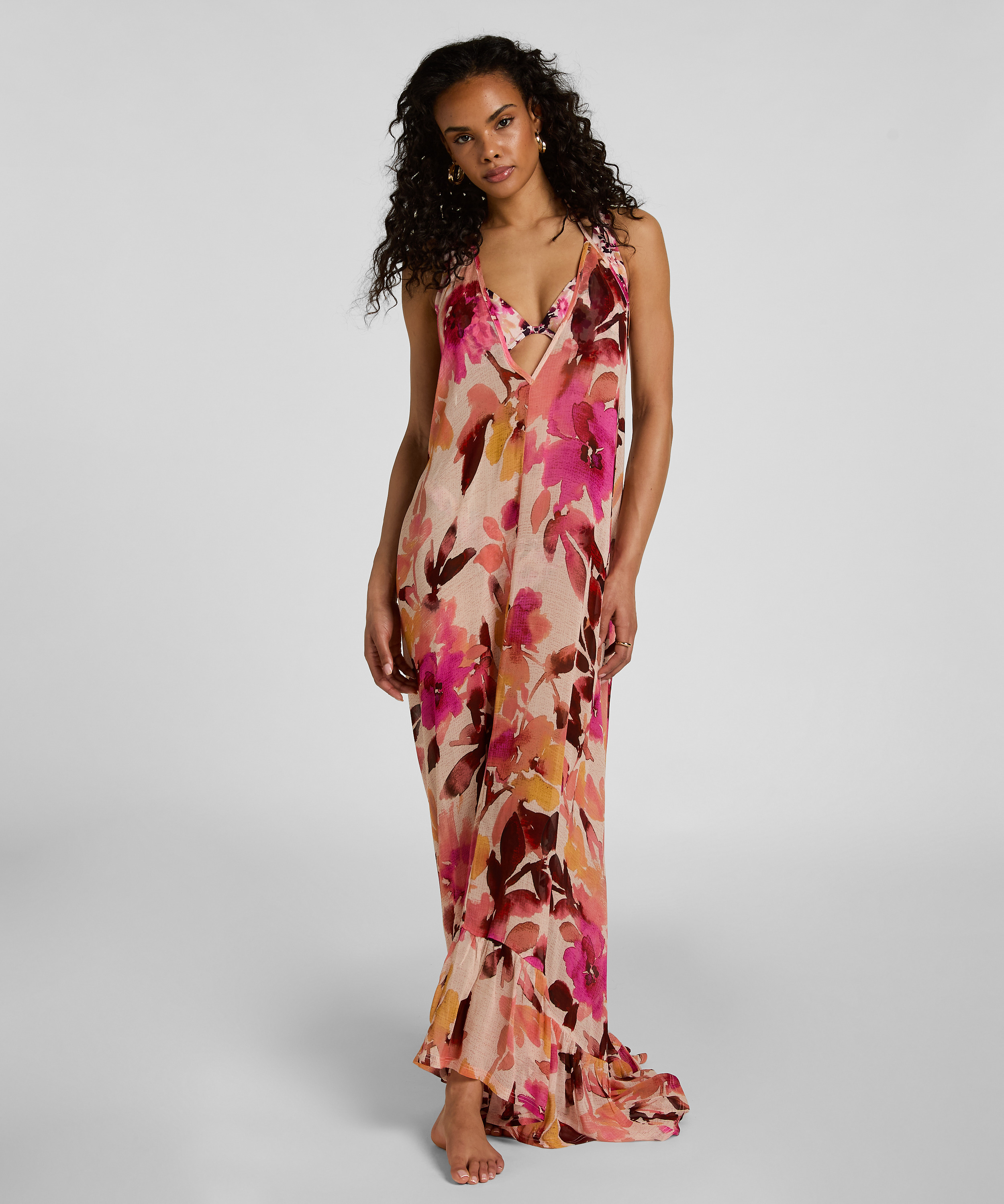 Beach Dress Glam, Pink, main