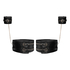 Legcuffs and Handcuffs, Black
