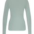 Long-Sleeved Pyjama Top, Green