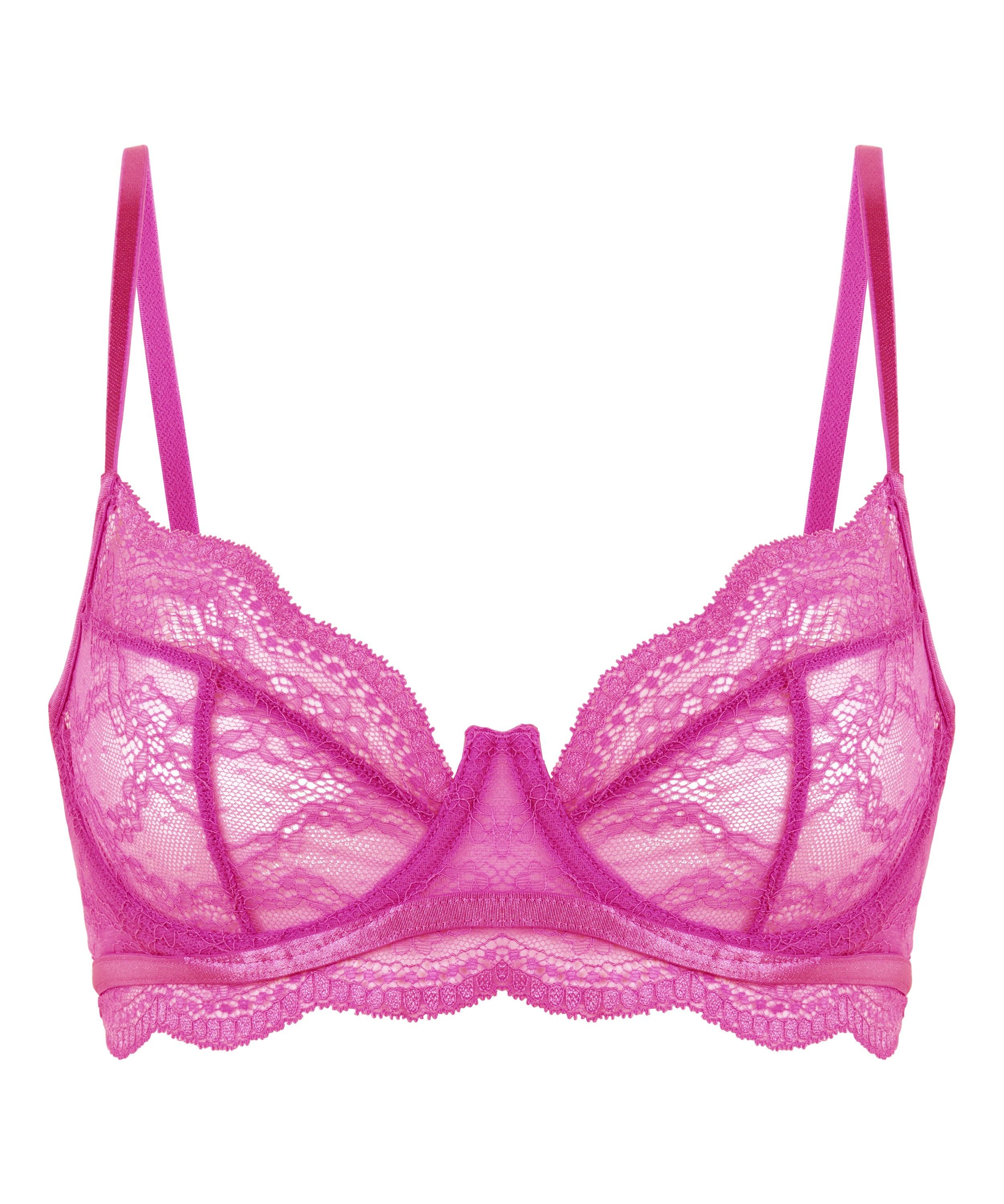 Isabelle Non-Padded Underwired Bra, Purple, main