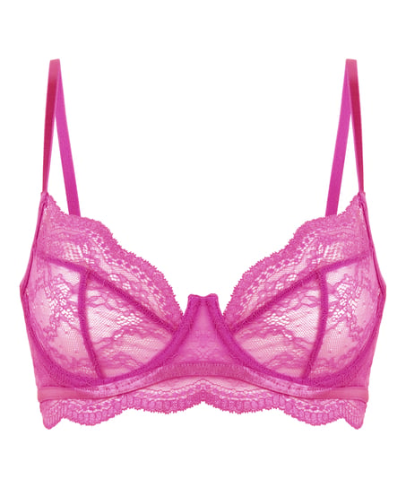 Isabelle Non-Padded Underwired Bra, Purple
