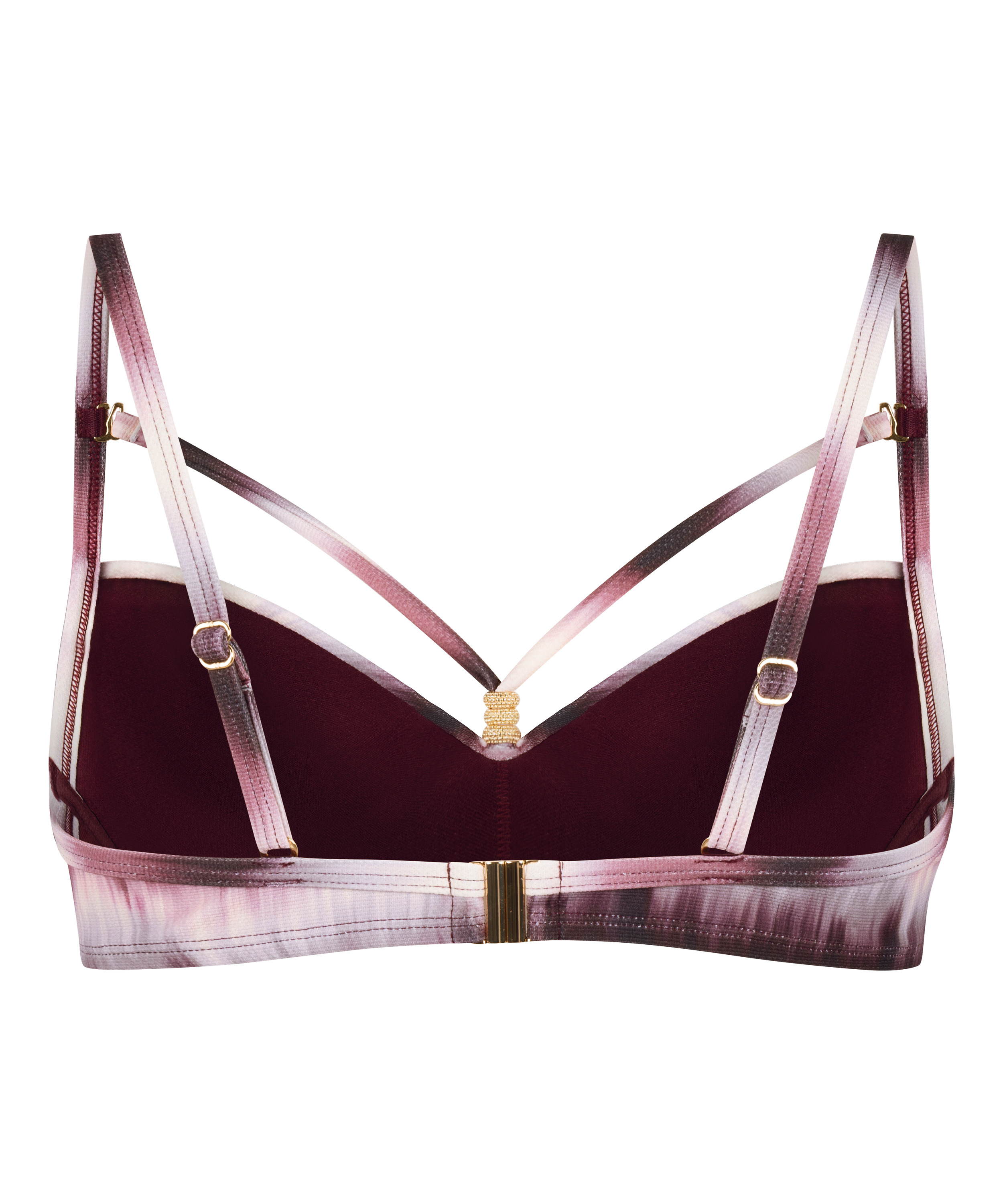 Padded Underwired Bikini Top Mauritius, Purple, main