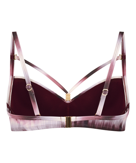 Padded Underwired Bikini Top Mauritius, Purple