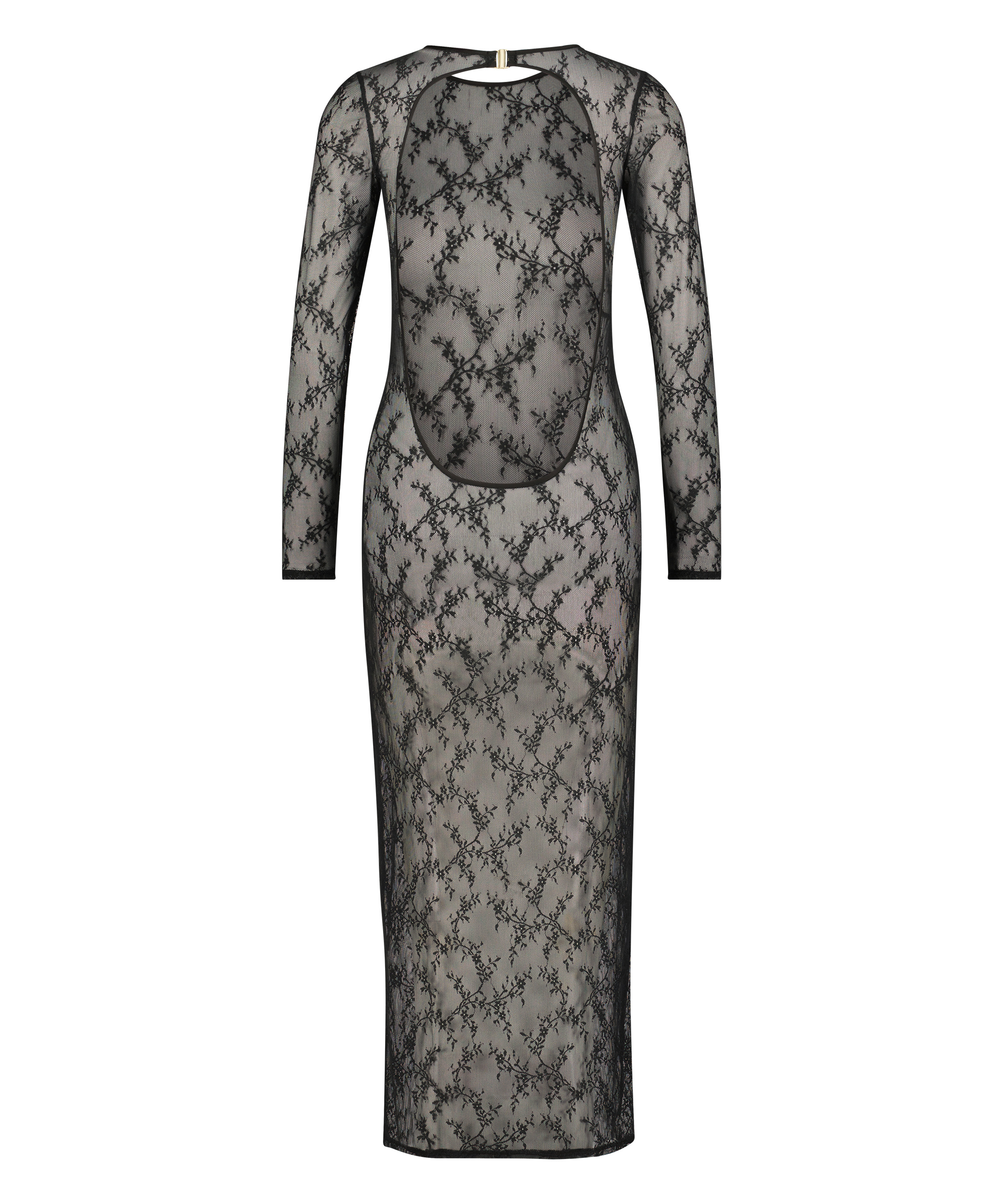 Long Sleeve Lace Bodycon Slip Dress - Slip dresses & Babydolls - Hunkemller Long Sleeve Lace Bodycon Slip Dress - Slip dresses & Babydolls - Hunkemller