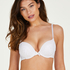 Bessie padded maximizer underwired bra, White