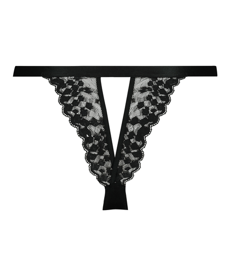 Desire Thong, Black