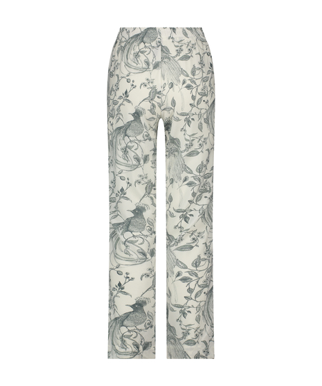 Cotton Pyjama Pants, White