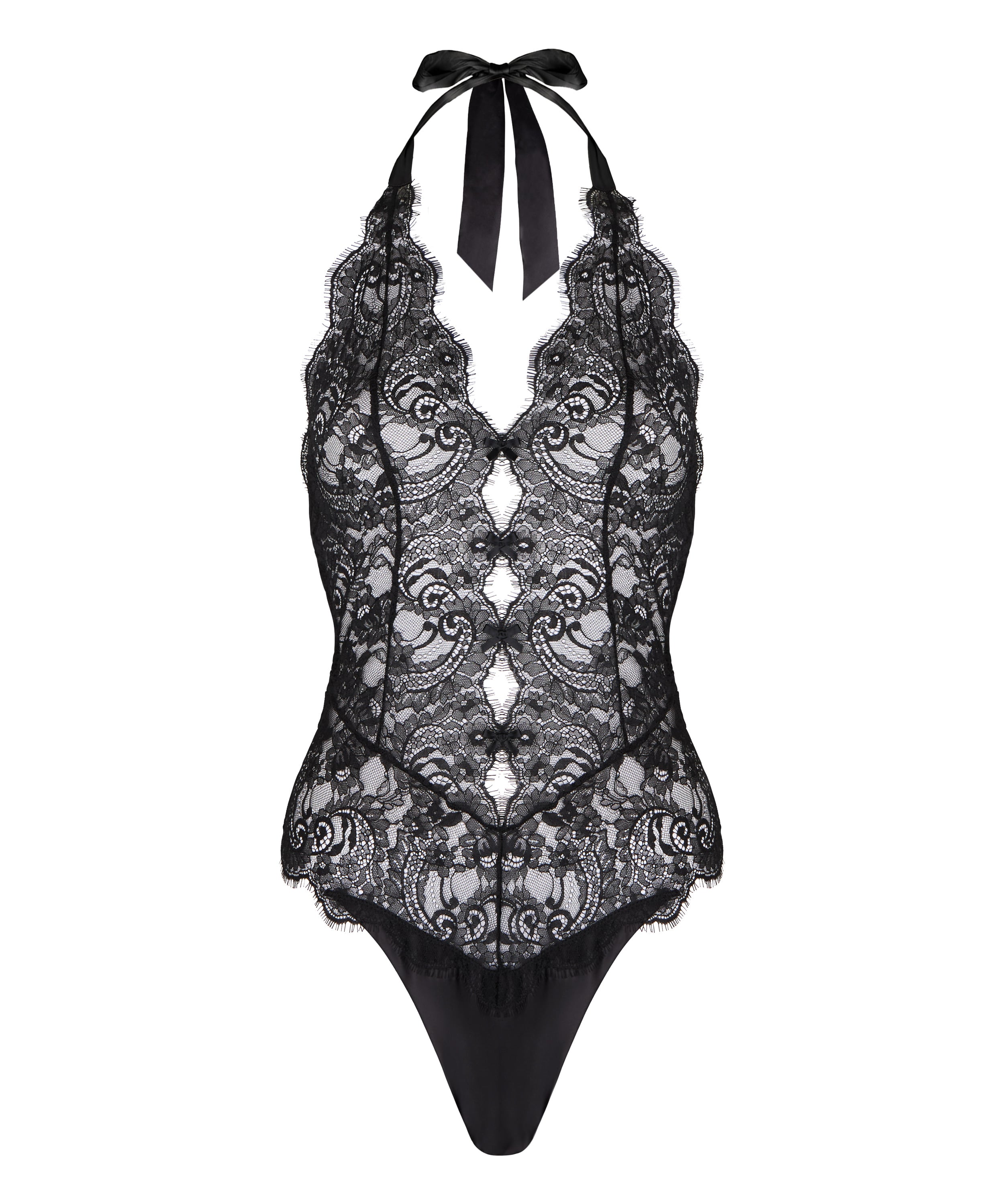 Halter Body Sylvia, Black, main