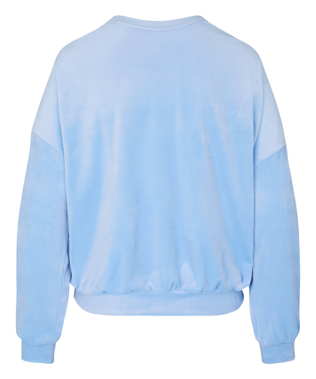 Velours Top, Blue