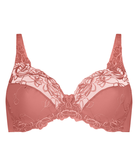 Diva Non-Padded Underwired Bra, Orange