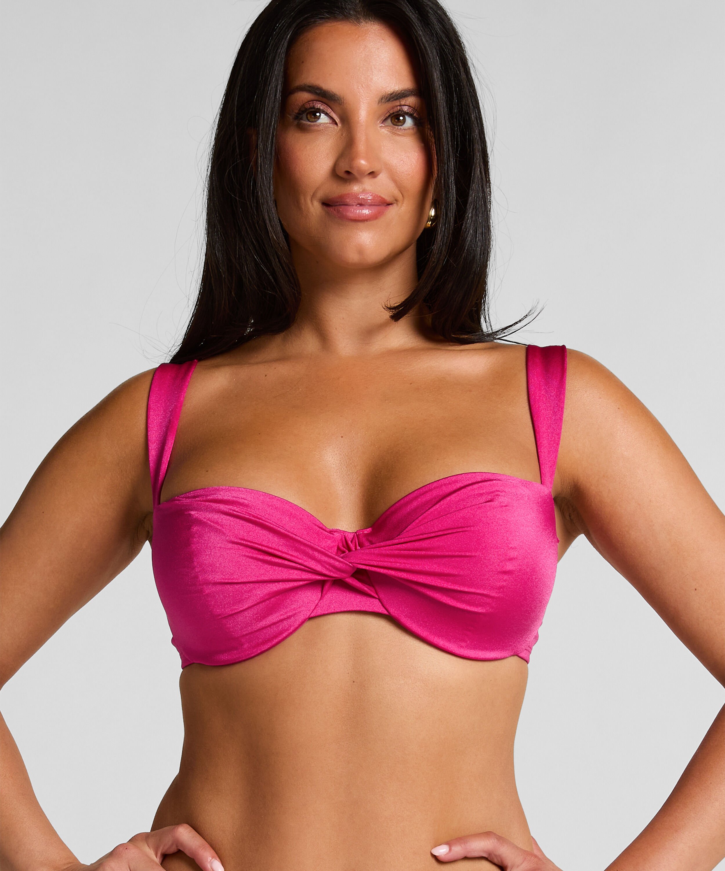 Costa Bikini Top, Pink