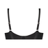 Mona padded non-underwired bra, Black