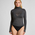 super soft Turtleneck Shirt with Cashmere, Gray
