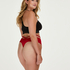 Bonnie high thong Curvy, Red