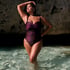 Shaping Ocean Swimsuit, Purple