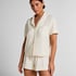 Essential Jersey Short-Sleeved Jacket, White