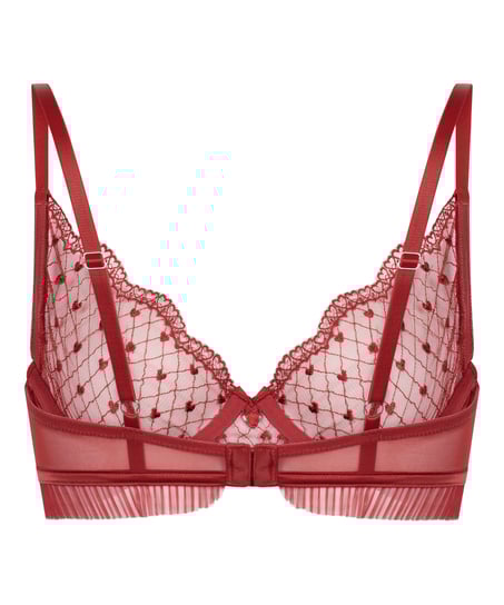 Cordelie Non-Padded Underwired Bra, Red