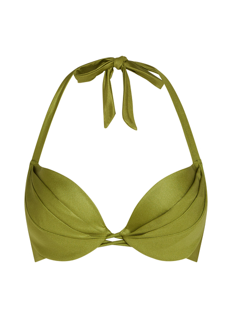 Holbox Bikini Top, Green
