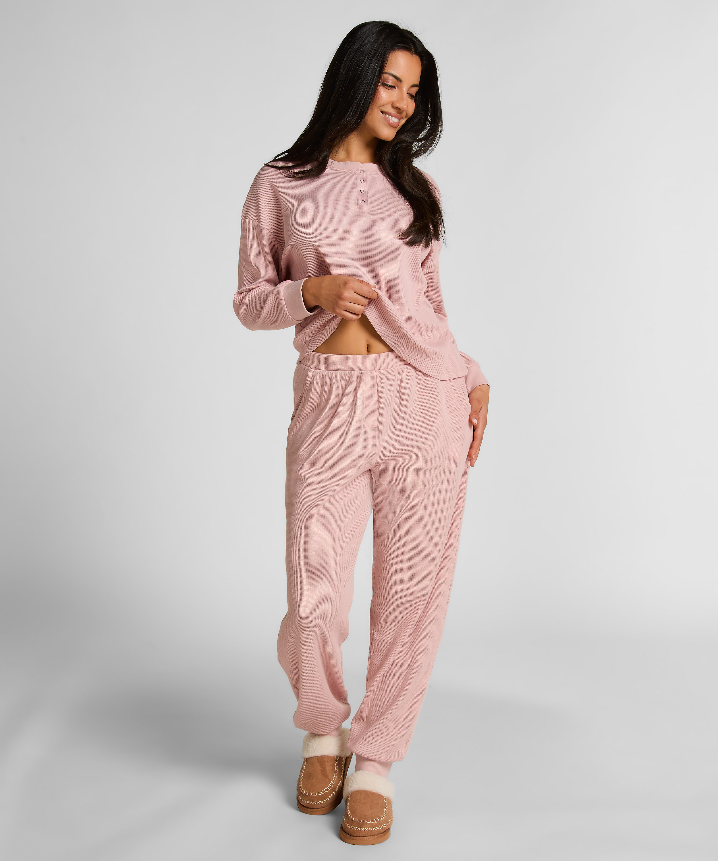Joggers Waffle, Pink, main