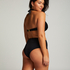 Luxe Bandeau Bikini Top, Black