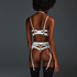 Private Jacky Suspenders, White