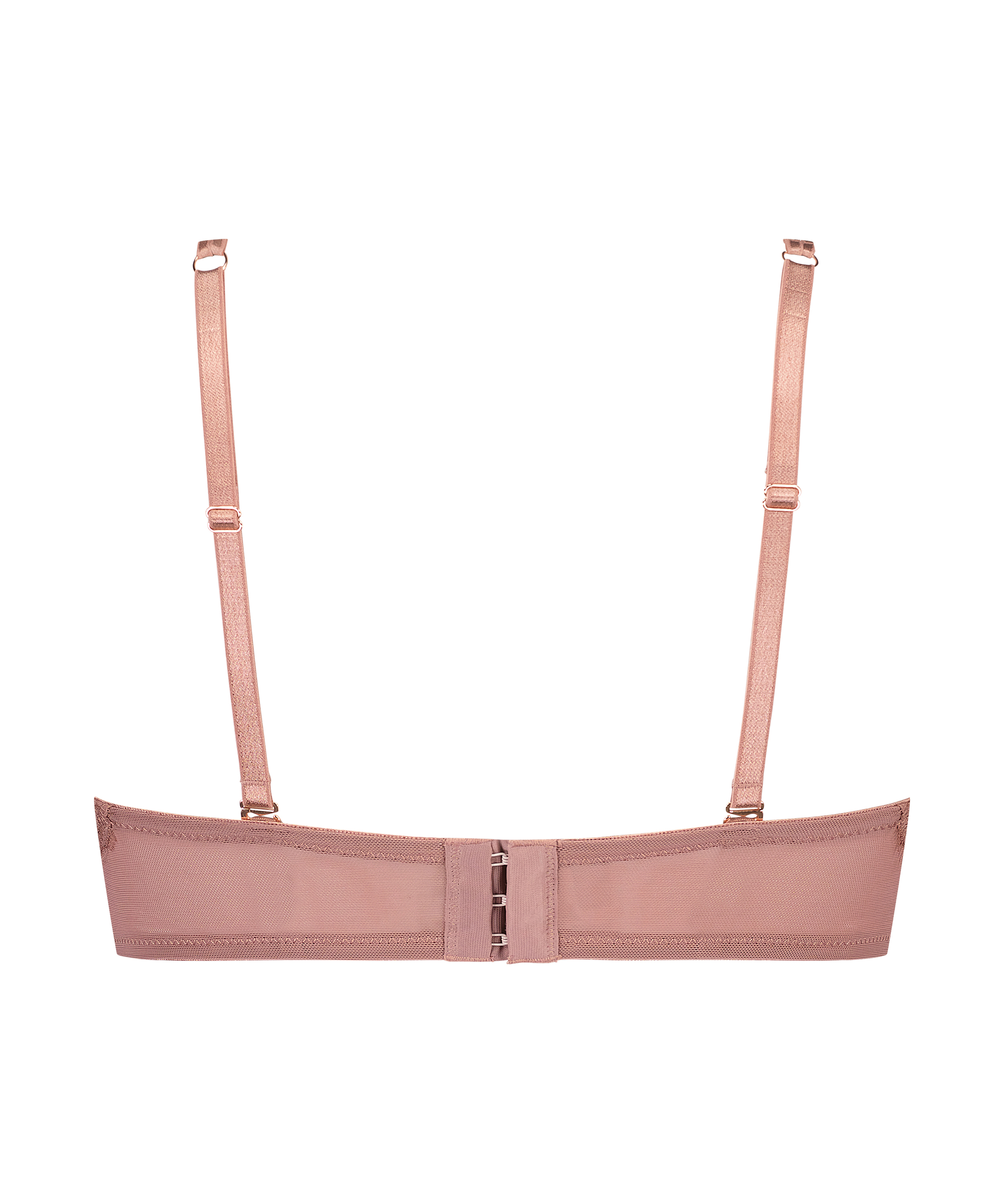 Margaret padded strapless underwired bra Lucy Hale, Pink, main