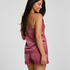 Short Velours Lace, Pink