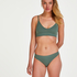 Seamless bralette, Green