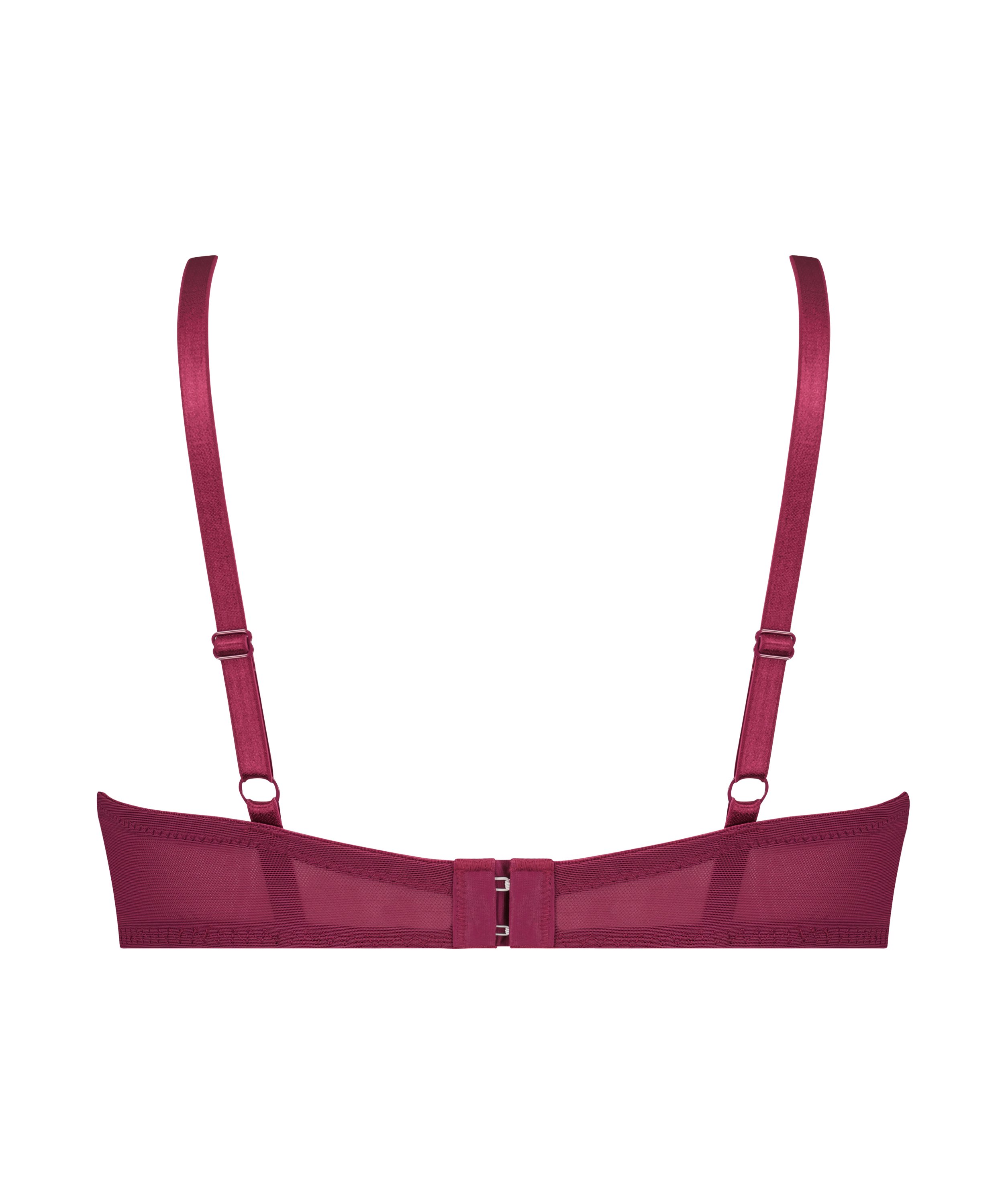 Georgia Padded Underwired Bra, Red, main