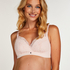 Rose padded nursing bra, Pink