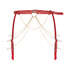 Chain Suspender Belt, Red