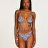 Morocco Triangle Bikini Top, White