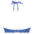Scallop push-up underwired bikini top Cup A - E, Blue