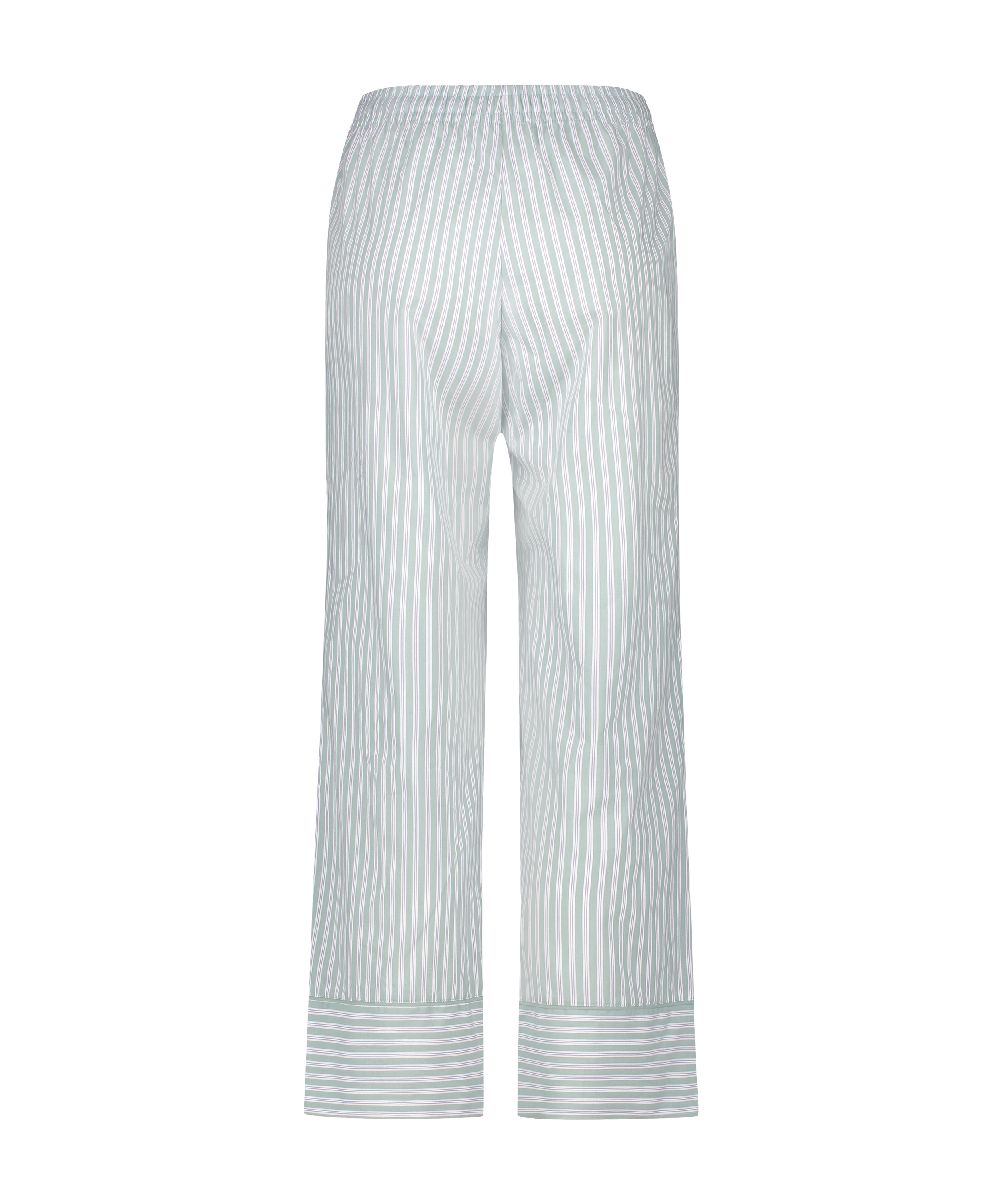 Cotton Pyjama Pants, Green, main