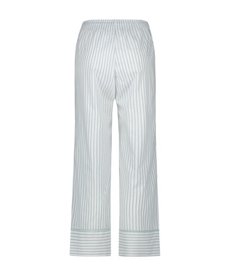 Cotton Pyjama Pants, Green