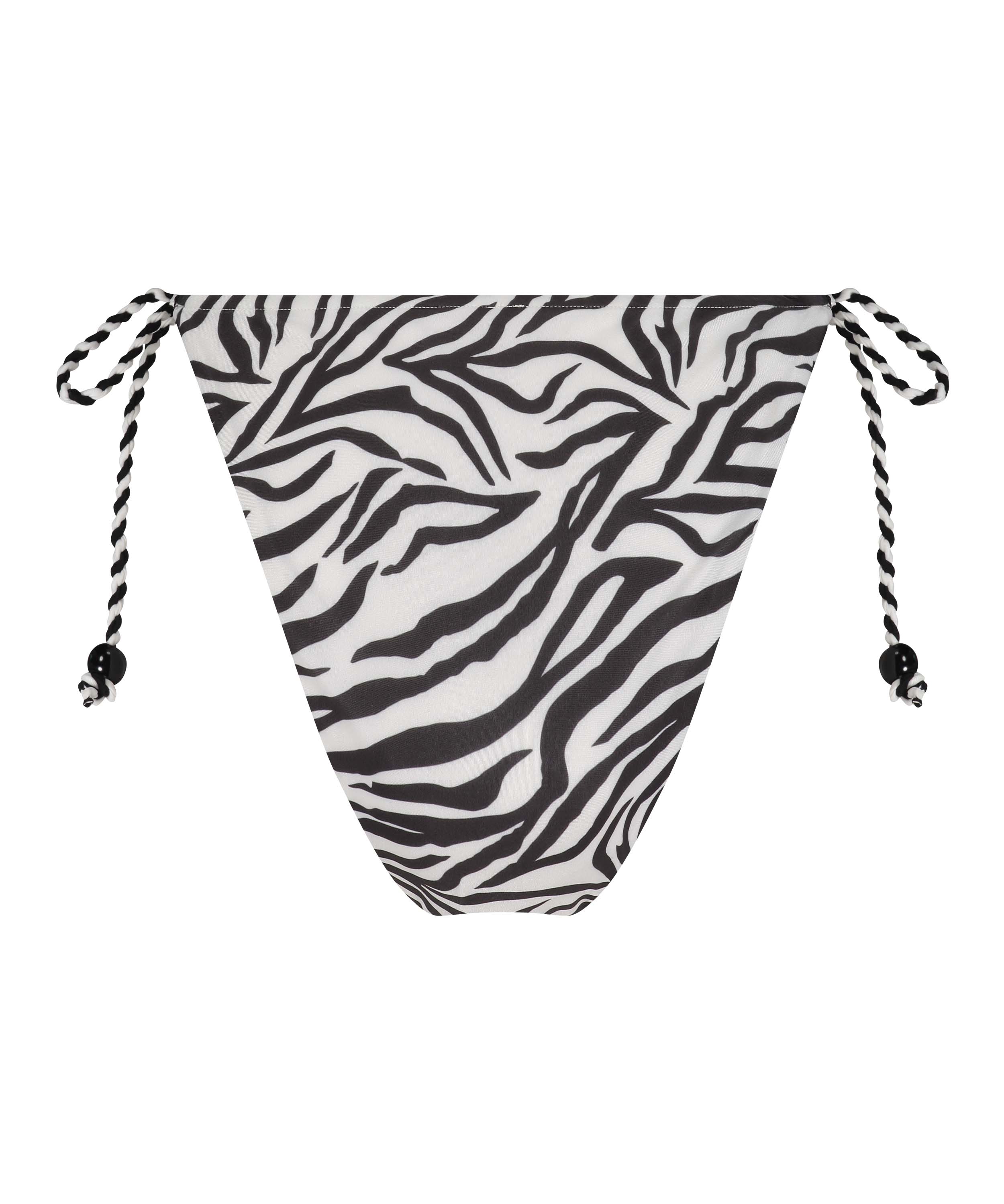 Doha High-Leg Bikini Bottoms, White, main