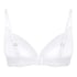 Cotton Padded Underwired Push-Up Bra, White