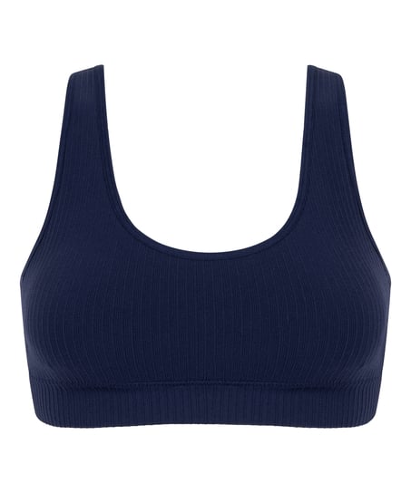 Dianne Scoop Bralette, Blue
