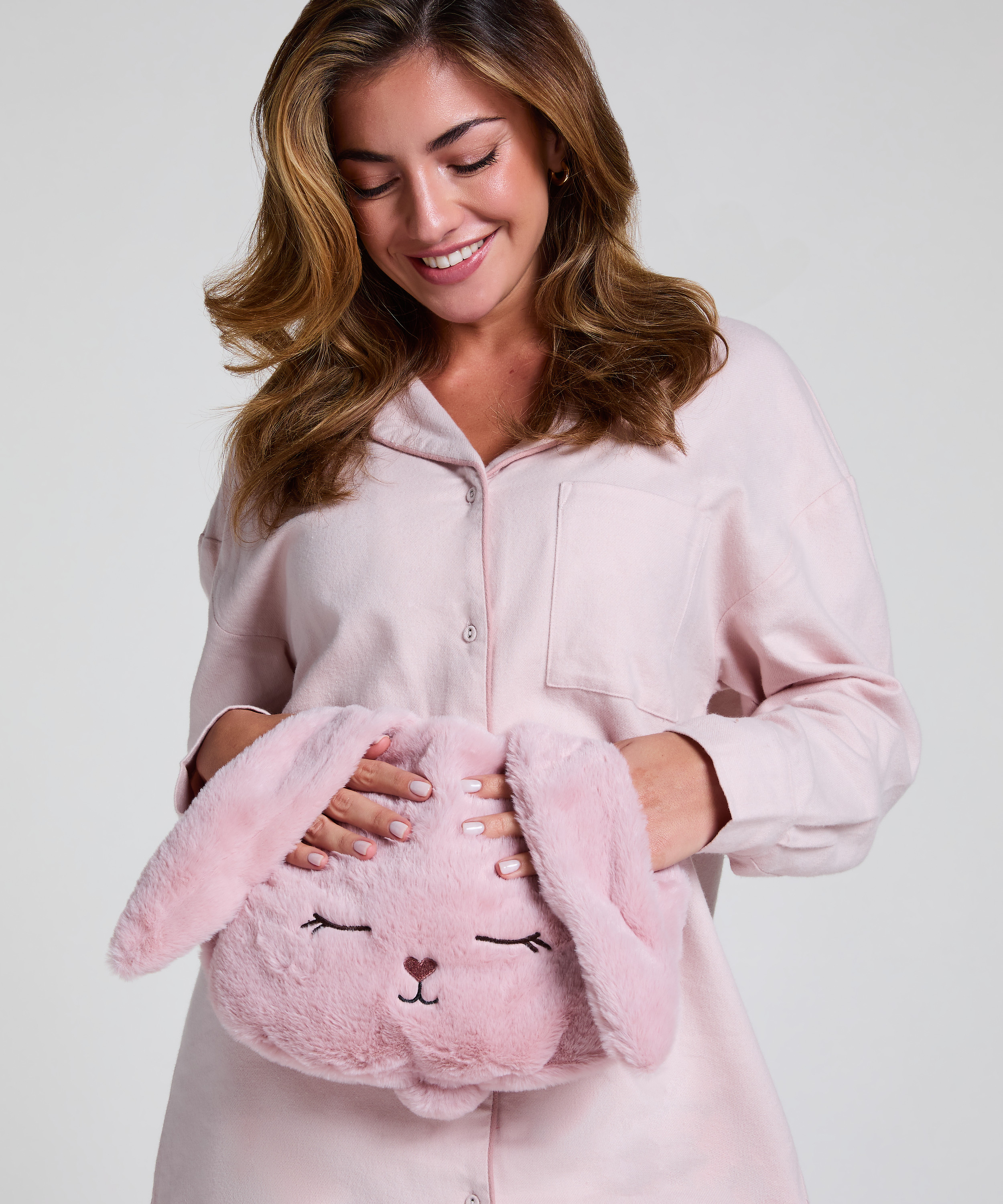 Hot water bottle, Pink, main