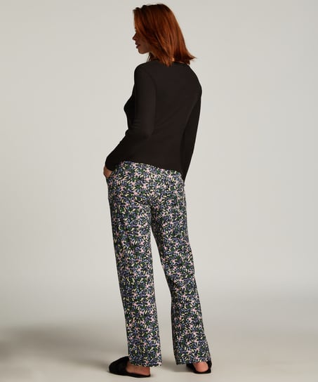Petite Pyjama Bottoms, Black