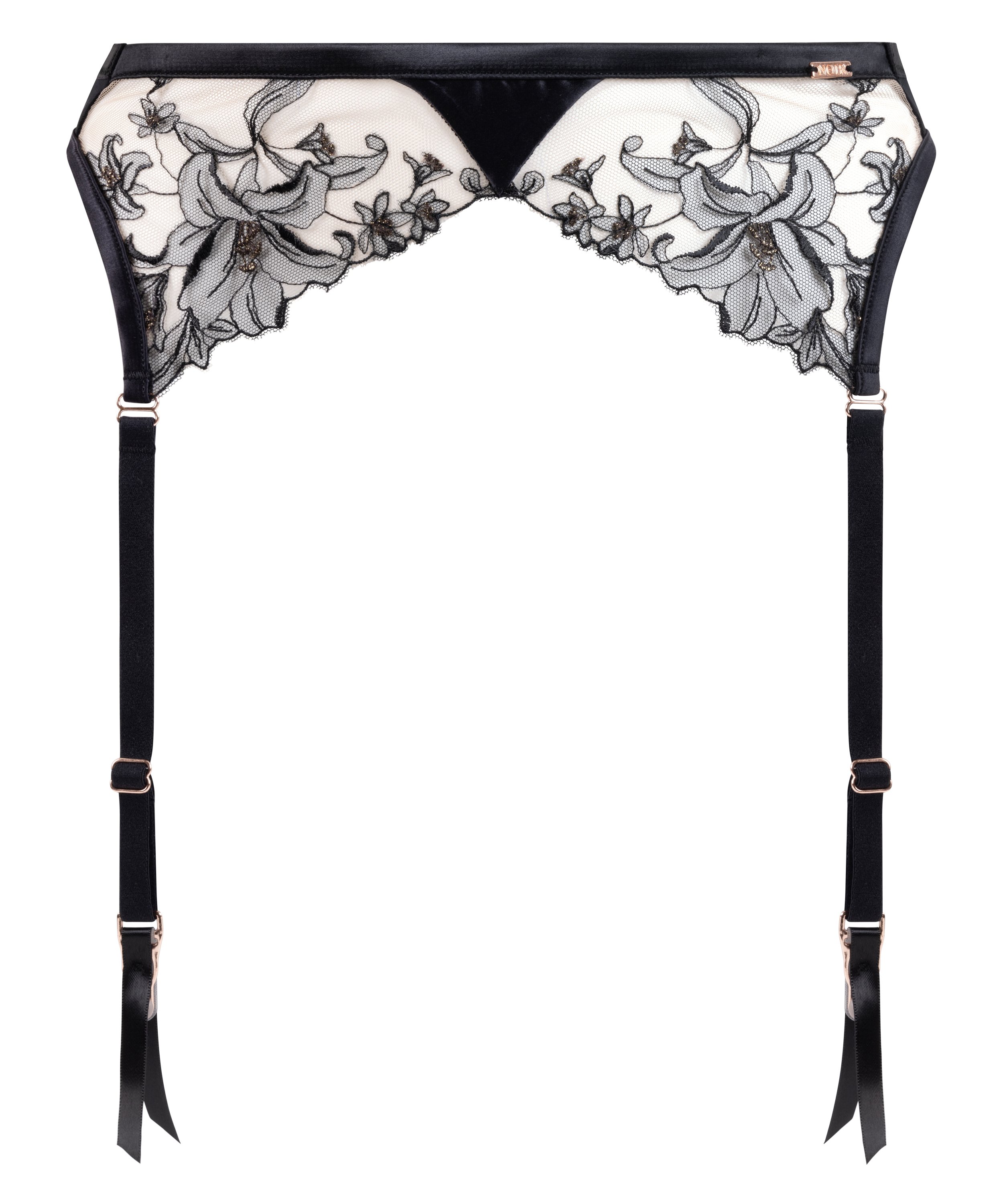 Anouk Suspenders, Black, main