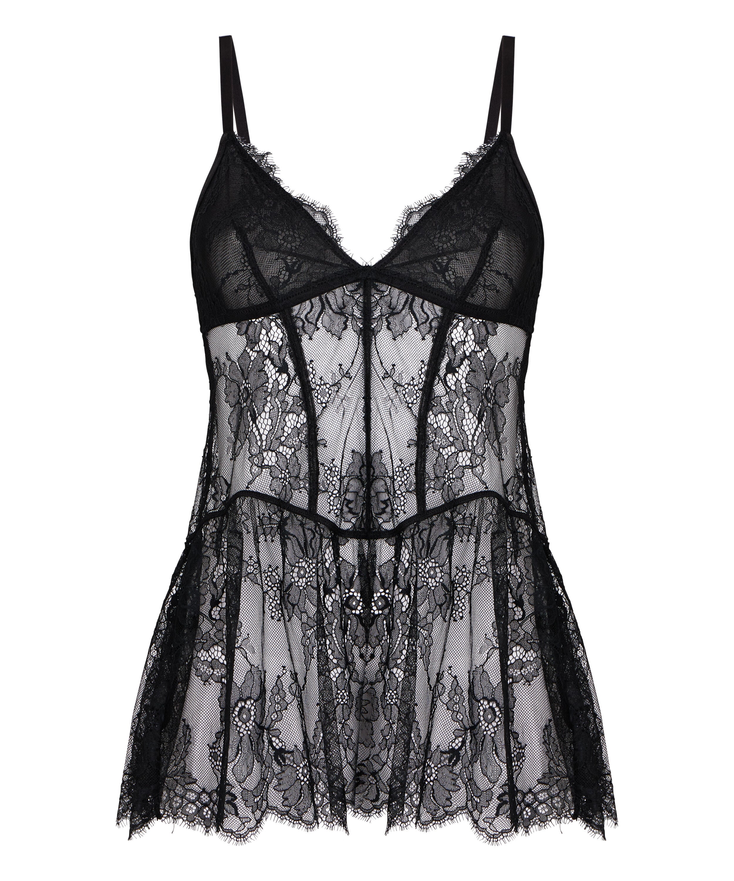 Babydoll Cecilia, Black