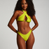 Luxe Multi Way Triangle Bikini Top, Green