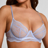Isabelle Non-Padded Underwired Bra, Purple
