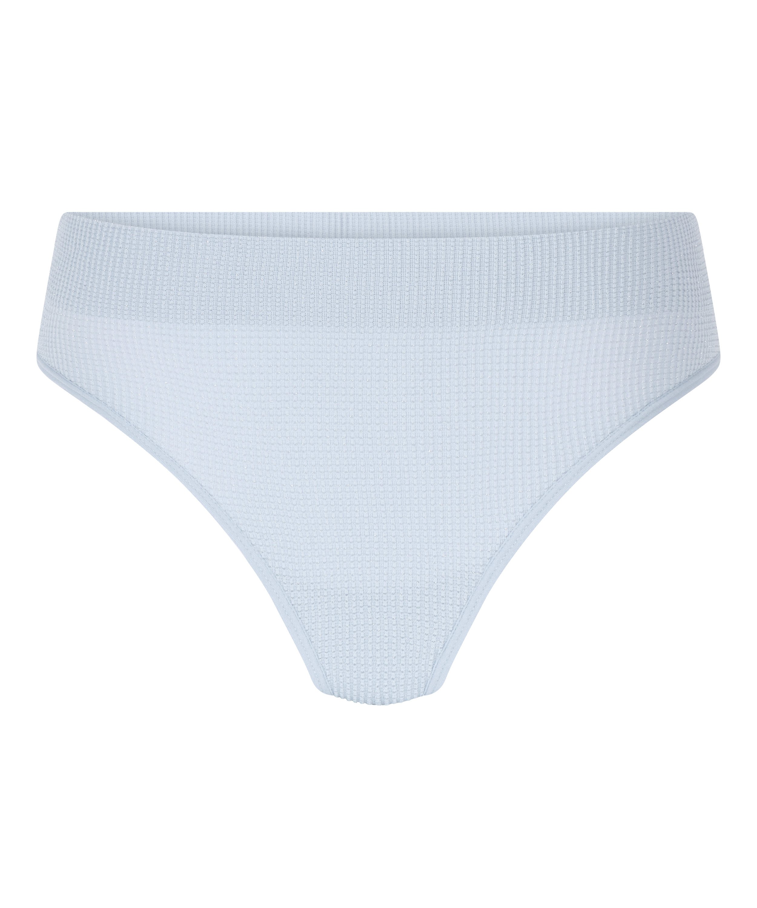 Dianne High Leg Thong, Blue, main
