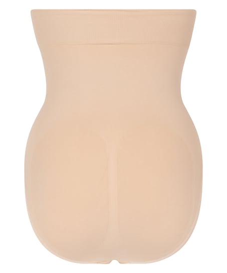 Seamless Enhancing High-waisted Rio Briefs, Beige