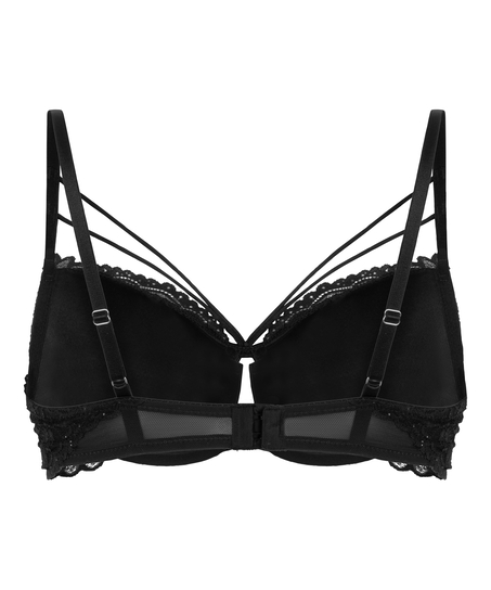 Sabrina Padded Underwired Bra, Black